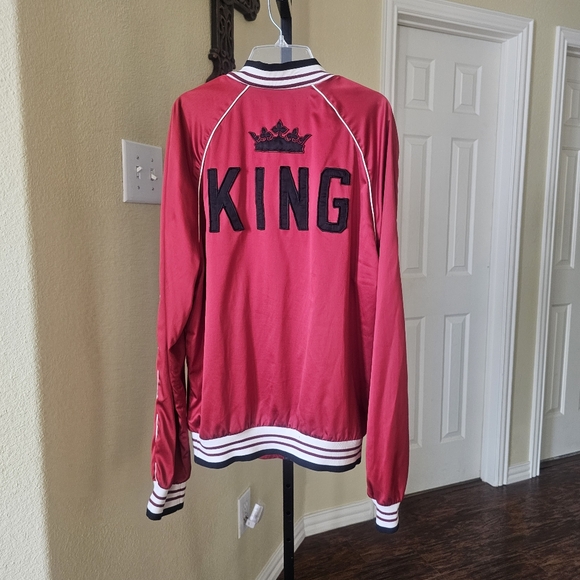 Dolce & Gabbana Logo Zipped Bomber Jacket Size 50/L - Picture 4 of 13